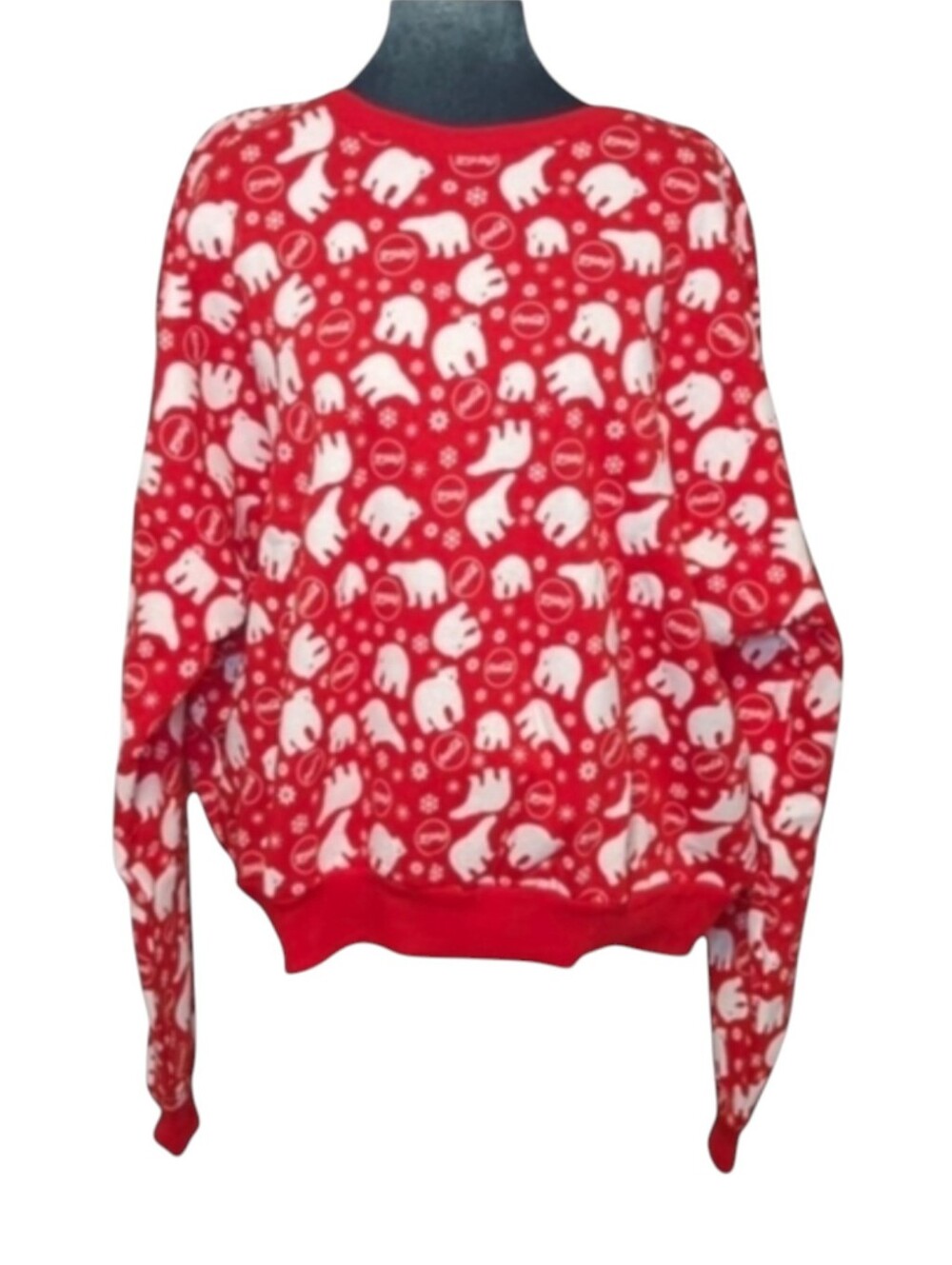 Wildfox X Coca Cola Winter Coke Fifi Sweatshirt Size XL